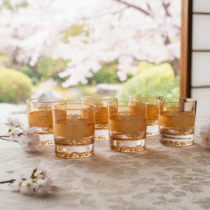 vintage-glass-set-gold-floral-pattern-6-piece-drinking-glasses