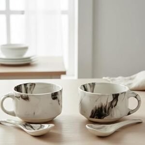 noir-marble-soup-bowl-spoon-set-set-of-2