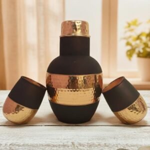 premium-hammered-copper-bottle-glass-set
