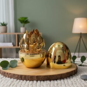 Golden Eggstraordinary 24‑Piece Cutlery Set