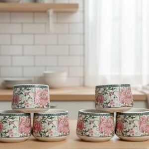 traditional-indian-floral-ceramic-tea-cup-set-6-piece-multicolour-pink-and-green-pattern