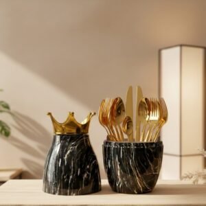 black-the-obsidian-crown-24pc-stainless-steel-cutlery-set