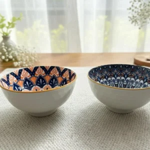 Mandala Bloom Bowl Set of 2
