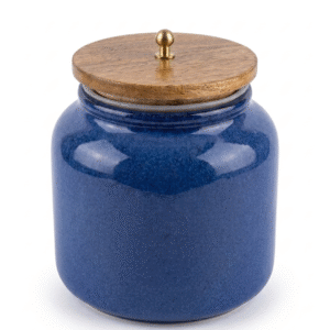 Azure Ceramic Storage Jar Set