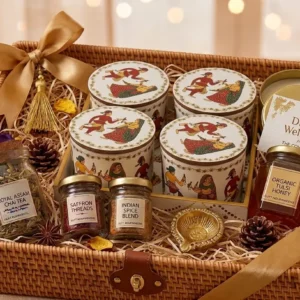 Ethnic Elegance Wellness Basket